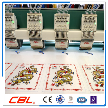 Made in China 18 head high speed flat computerized embroidery